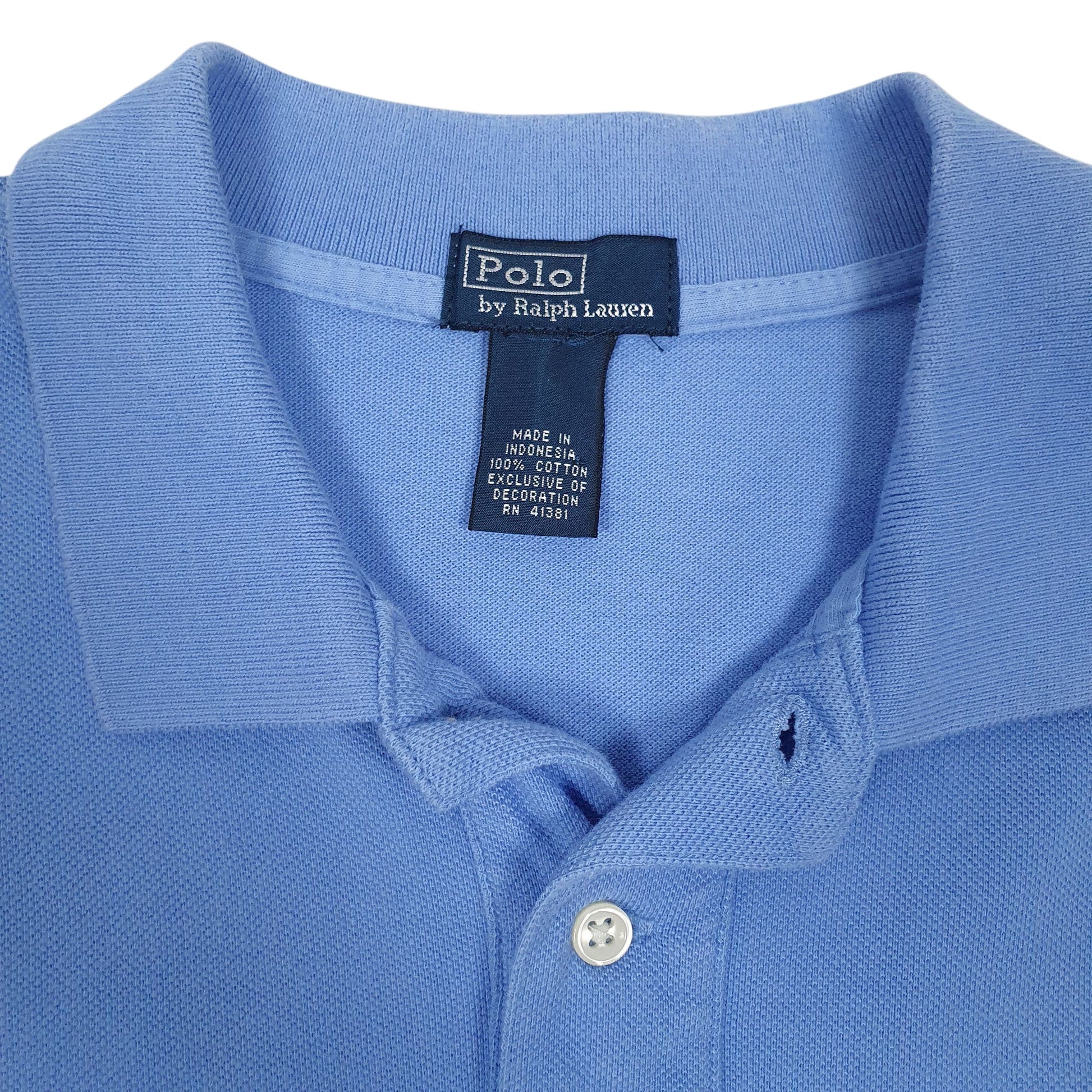 Mens Blue Polo Ralph Lauren   Polo Shirt