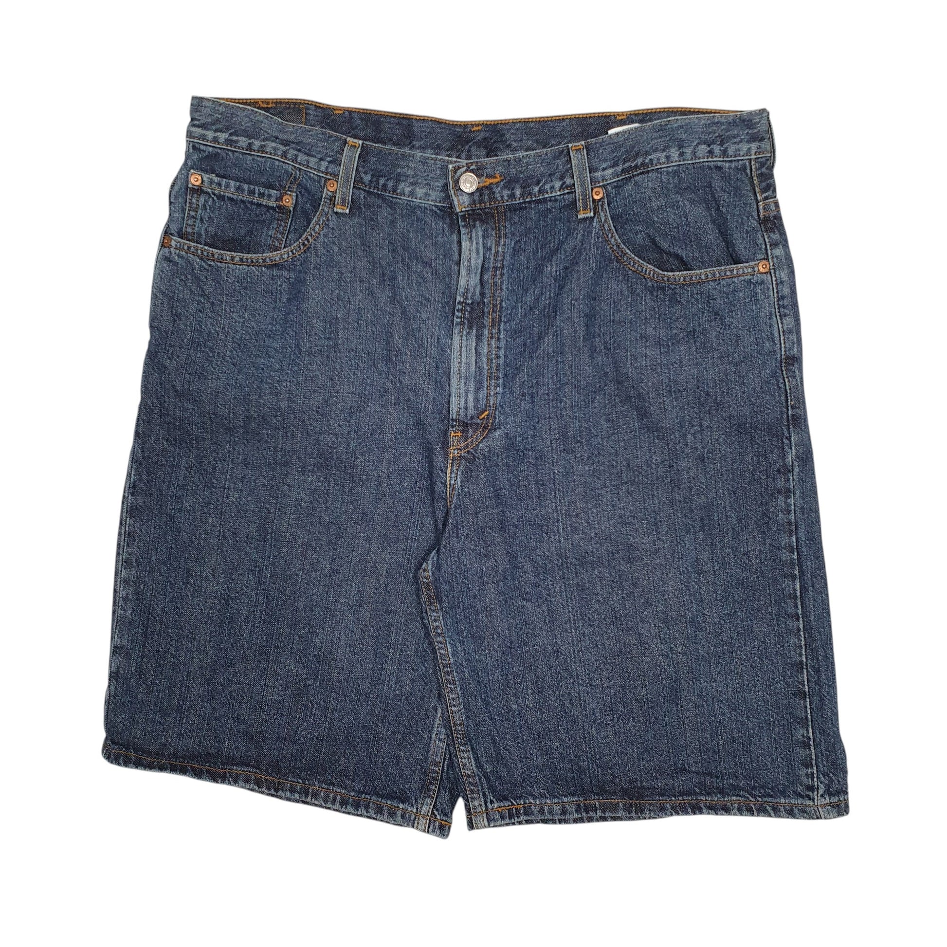 Mens Blue Levis 550 Vintage 00s Denim Shorts