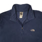 Mens Blue The North Face  Quarter Zip Jumper