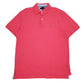 Mens Pink Tommy Hilfiger  Short Sleeve Polo Shirt