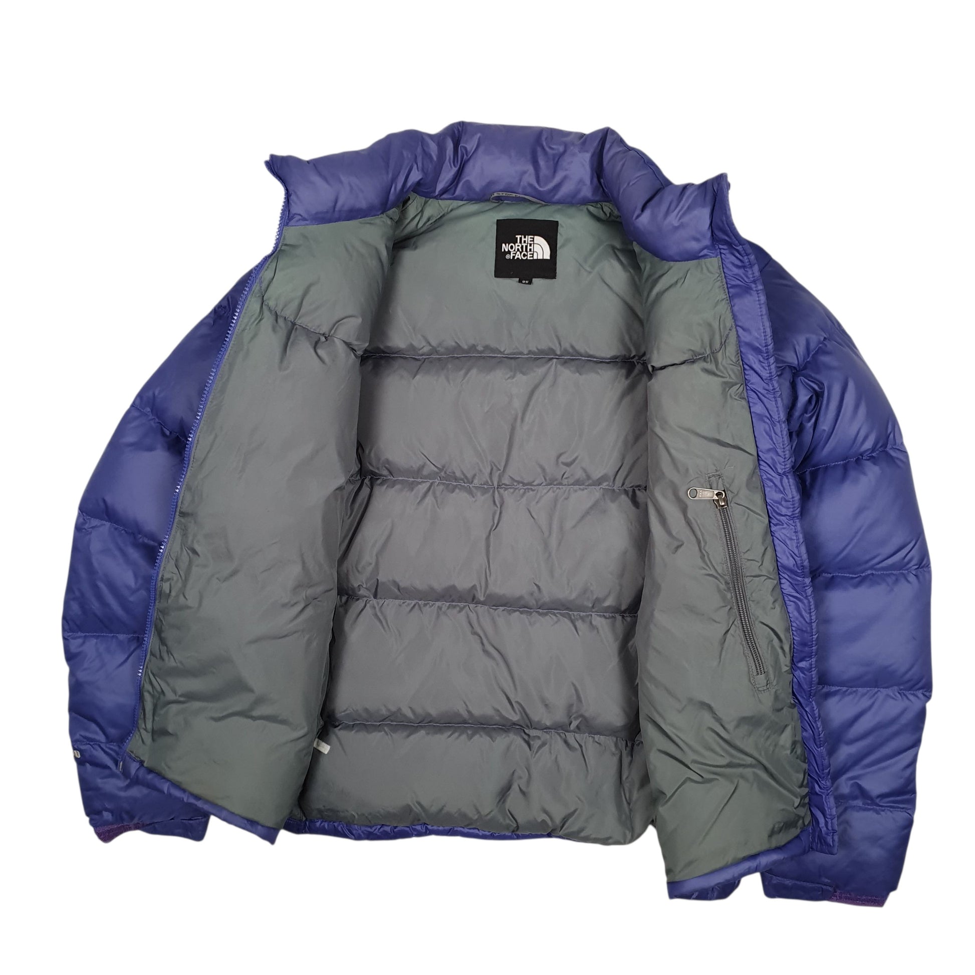 Womens Purple The North Face Nuptse Retro 1996  Coat