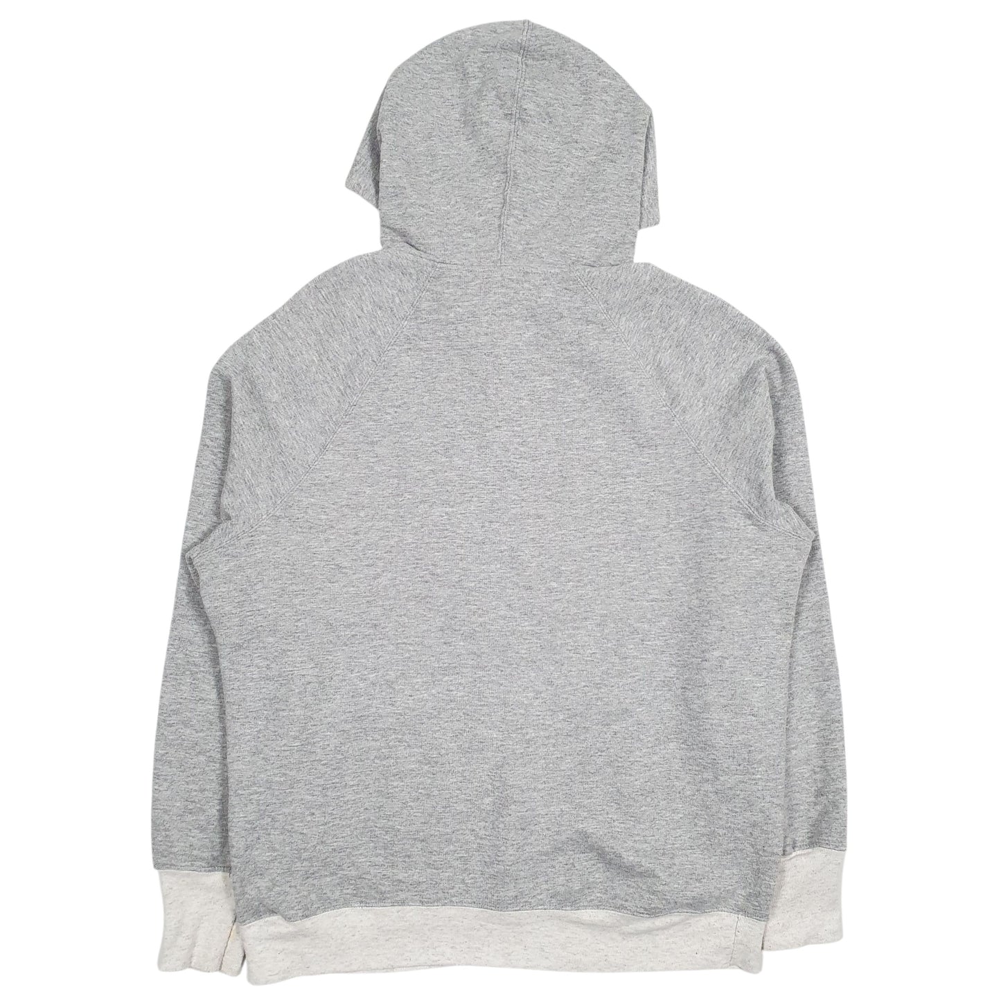 Mens Grey Champion Spellout Hoodie Jumper