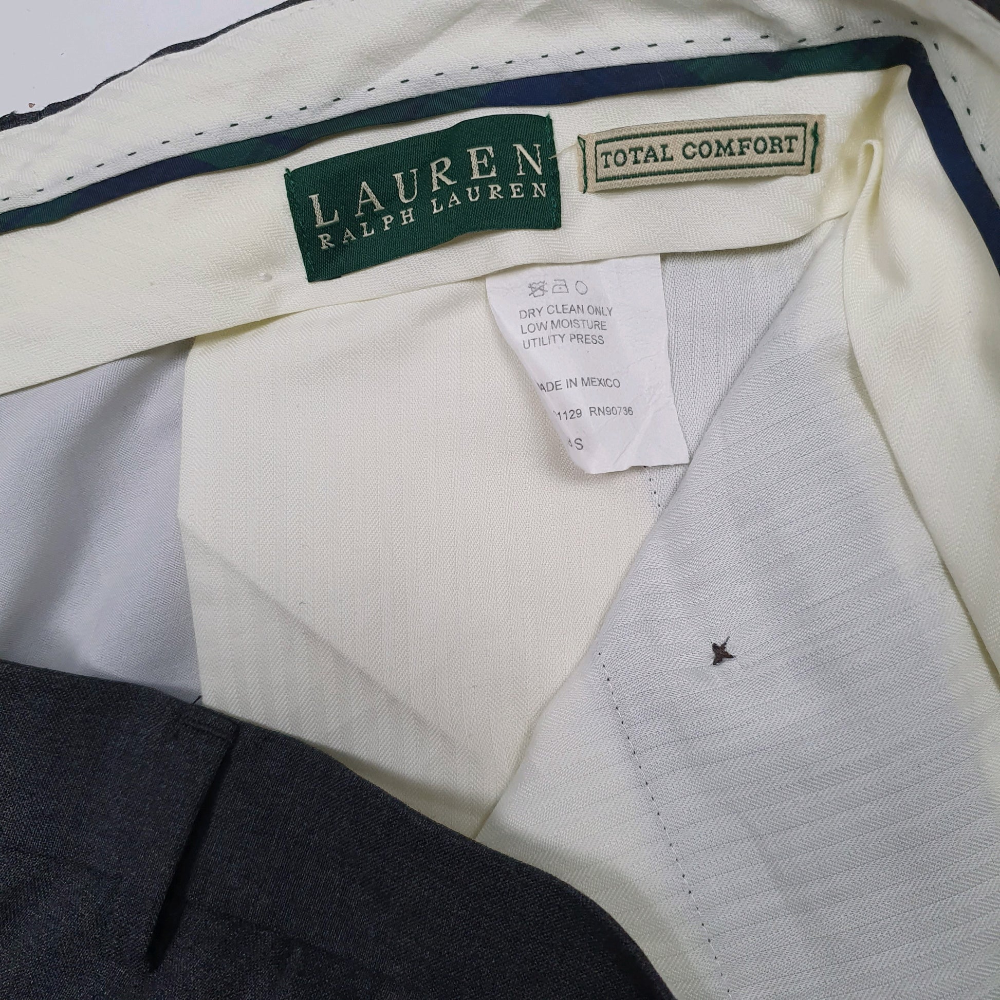 Mens Grey Ralph Lauren   Trousers