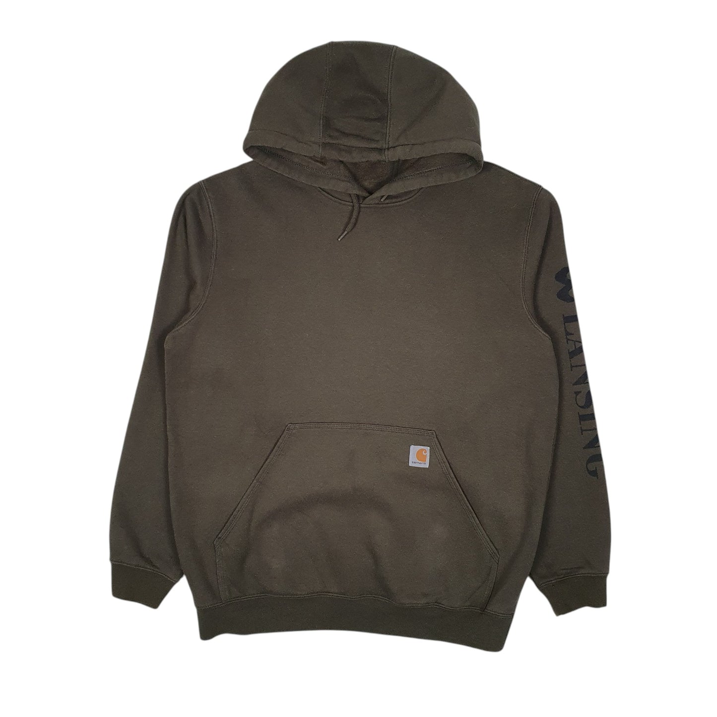 Mens Green Carhartt  Hoodie Jumper