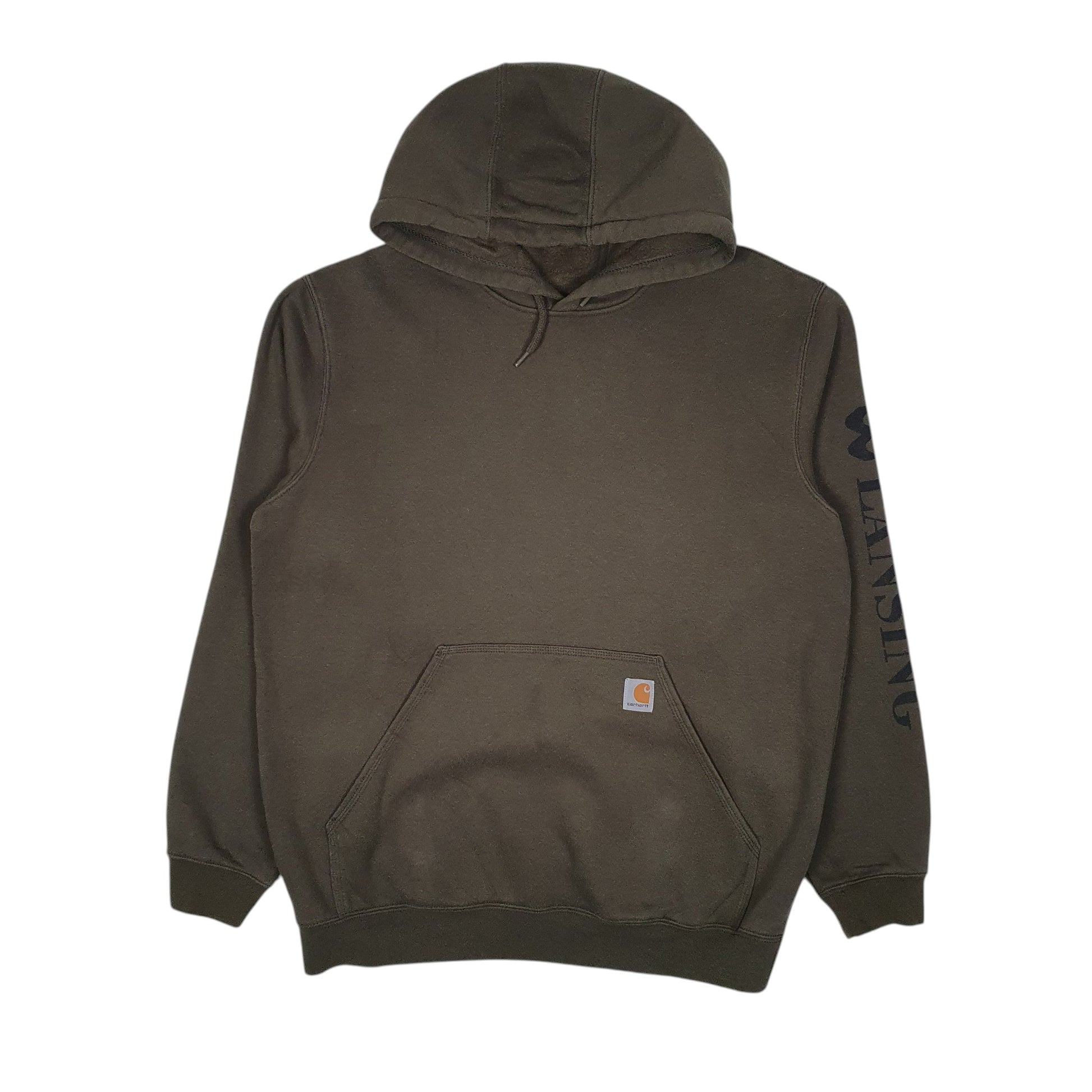 Mens Green Carhartt  Hoodie Jumper