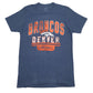 Mens Blue Hands High NFL Denver Broncos Short Sleeve T Shirt