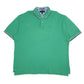 Mens Green Tommy Hilfiger  Short Sleeve Polo Shirt