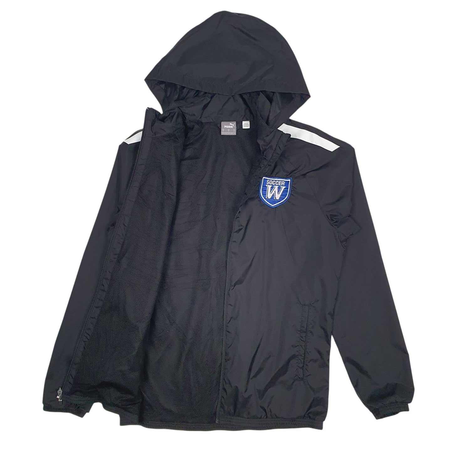 Mens Black Puma   Coat