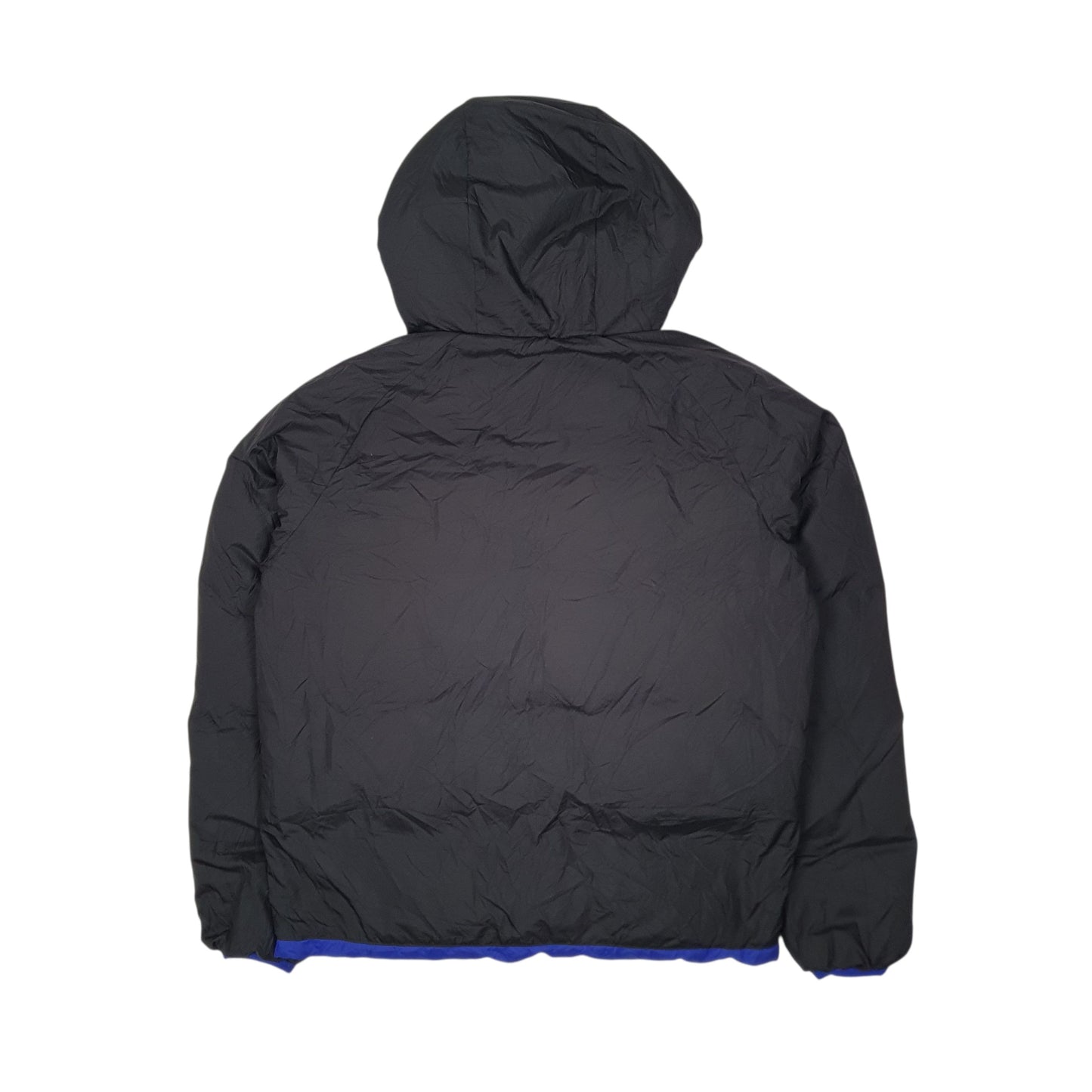 Mens Blue The North Face Nuptse Hooded Reversible  Coat