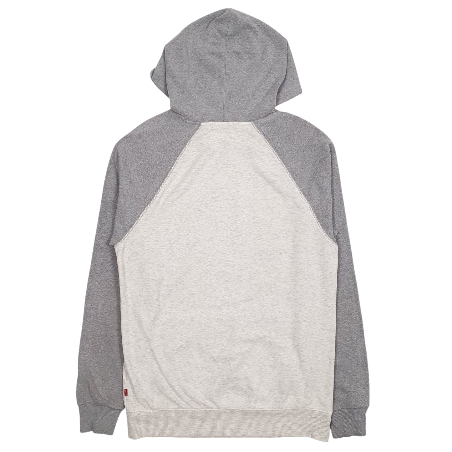 Mens Grey Levis California Hoodie Jumper