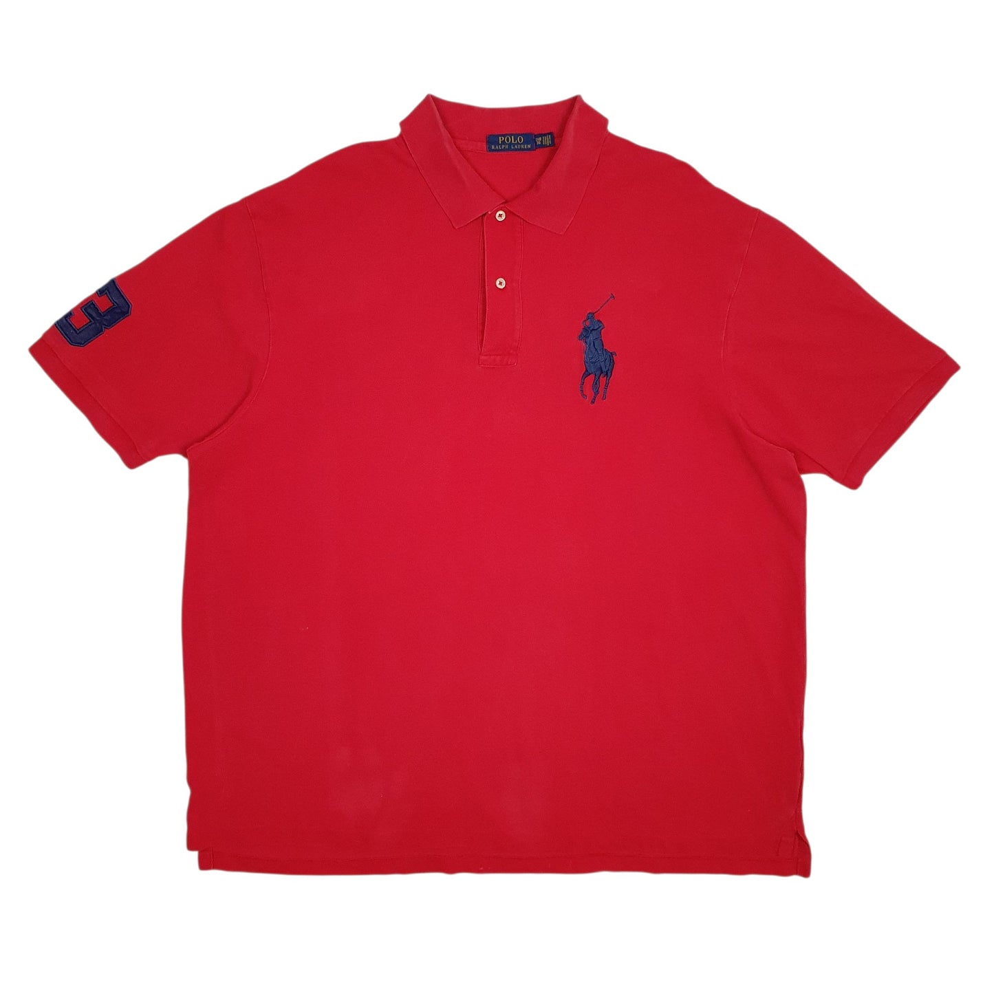 Mens Red Polo Ralph Lauren  Short Sleeve Polo Shirt