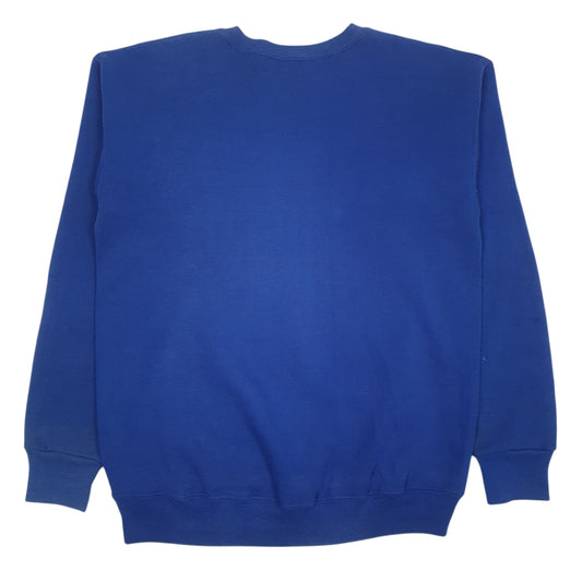 Mens Blue Lee Vintage 90s Made In USA Duke Blue Devils Crewneck Jumper