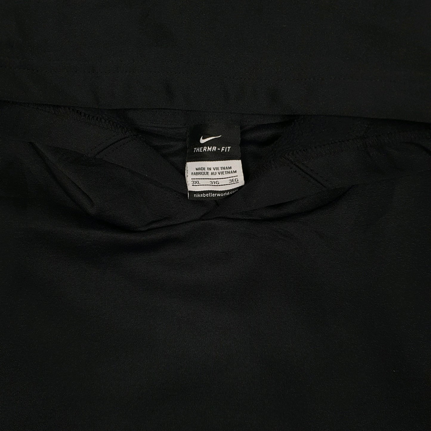 Mens Black Nike Therma Fit Hoodie Jumper