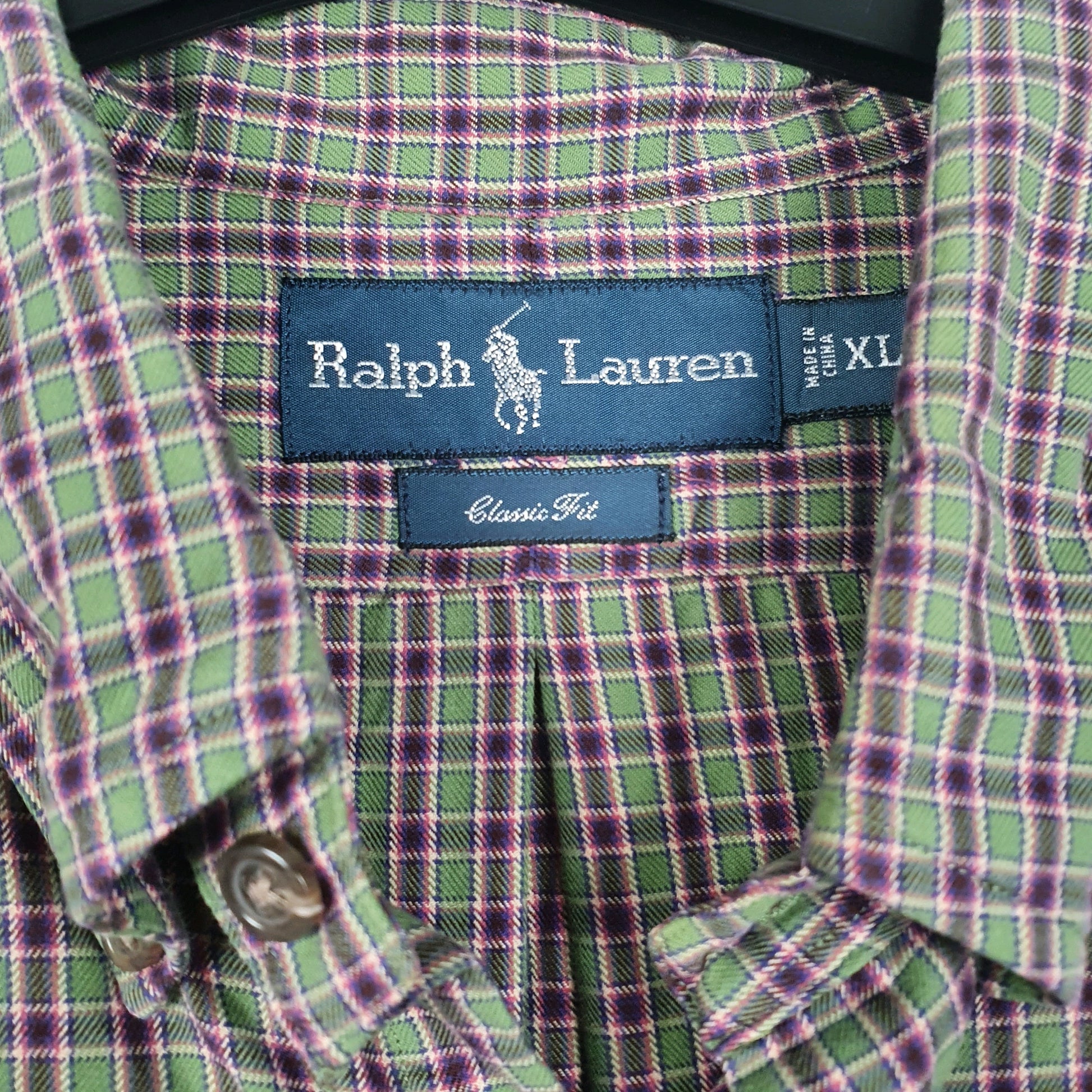 Mens Green Ralph Lauren   Shirt