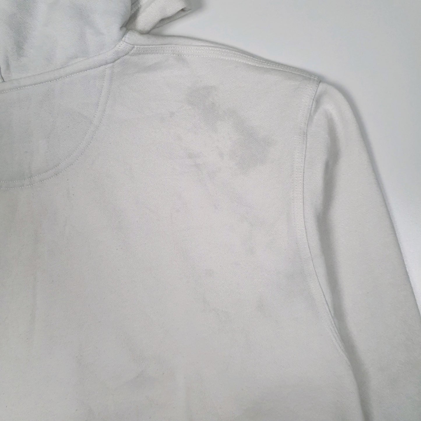 Mens White Champion  Hoodie Jumper