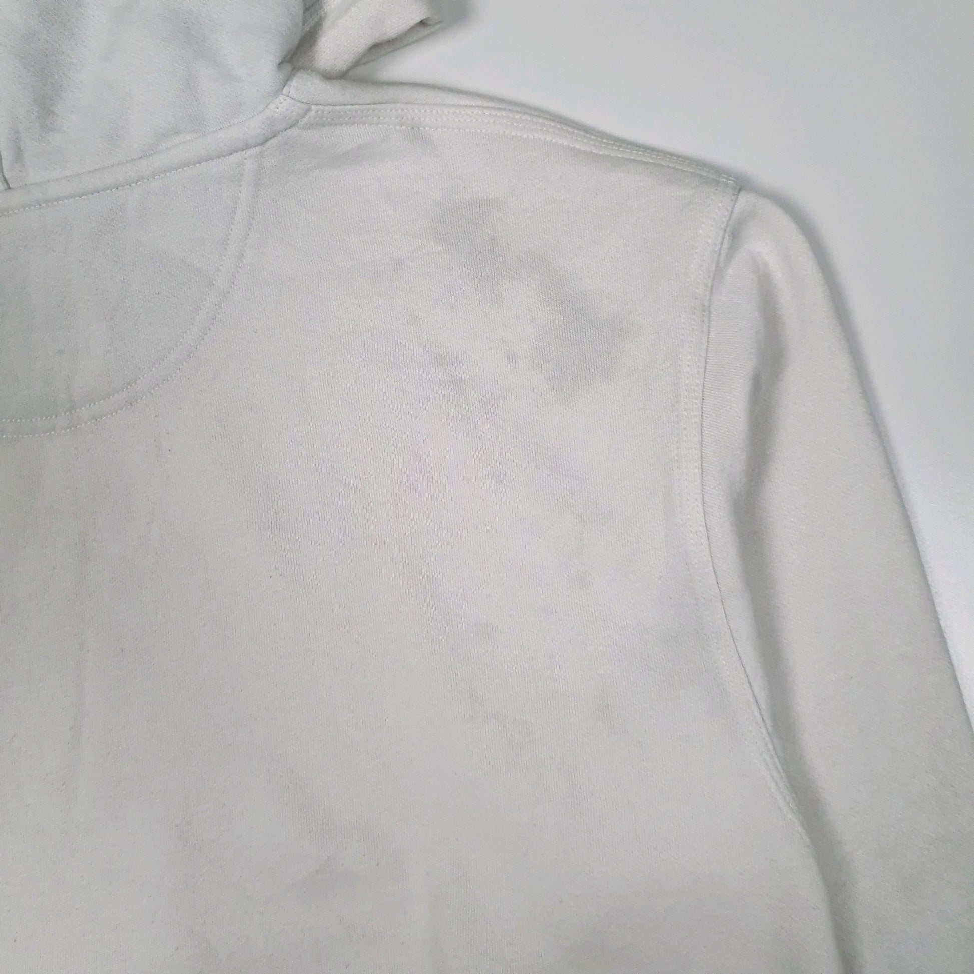 Mens White Champion  Hoodie Jumper