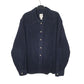 Mens Navy H&M Corduroy Long Sleeve Shirt
