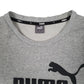 Womens Grey Puma  Crewneck Jumper