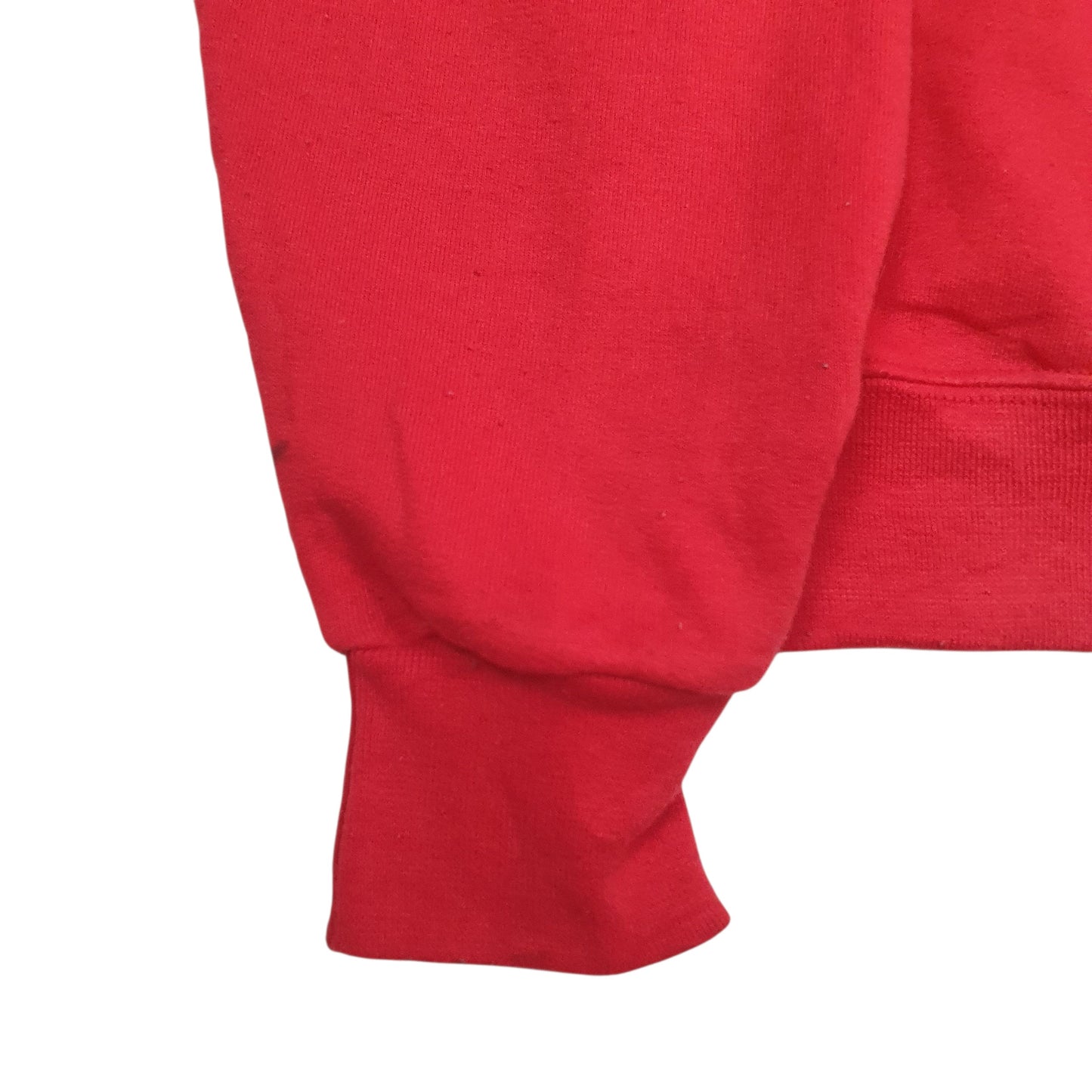 Mens Red Champion Western Oregon Wolves Hoodie Jumper