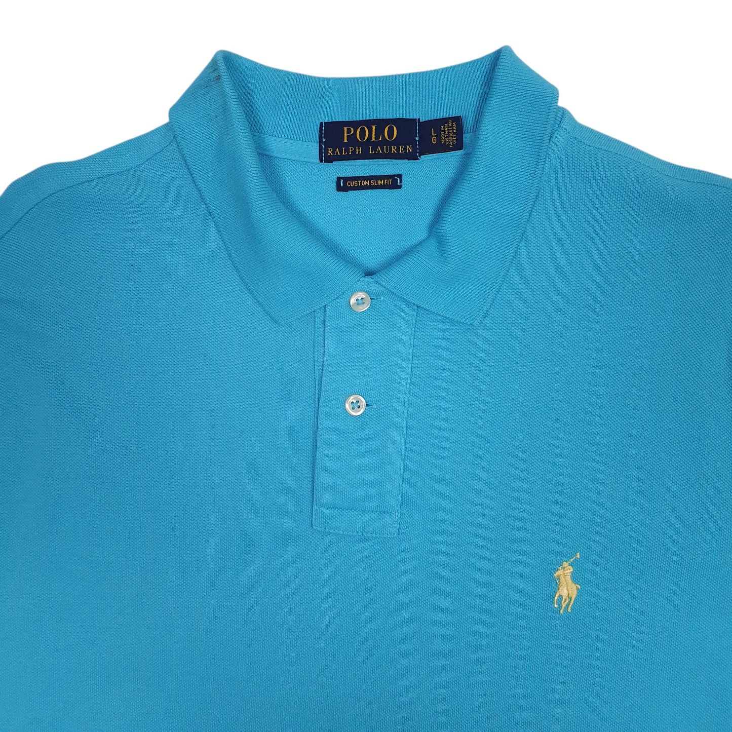 Mens Blue Polo Ralph Lauren   Polo Shirt