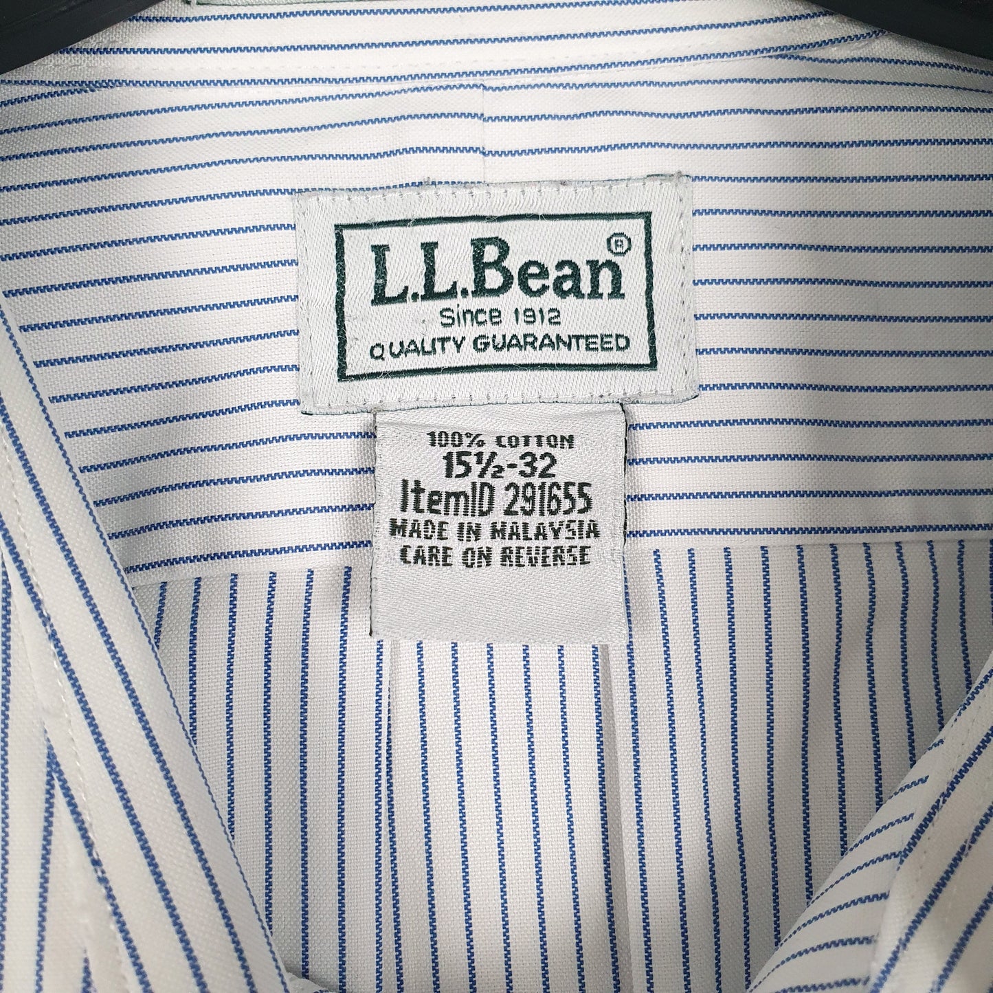 Mens White L.L.Bean   Shirt