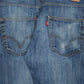 Mens Blue Levis Distressed  Jeans