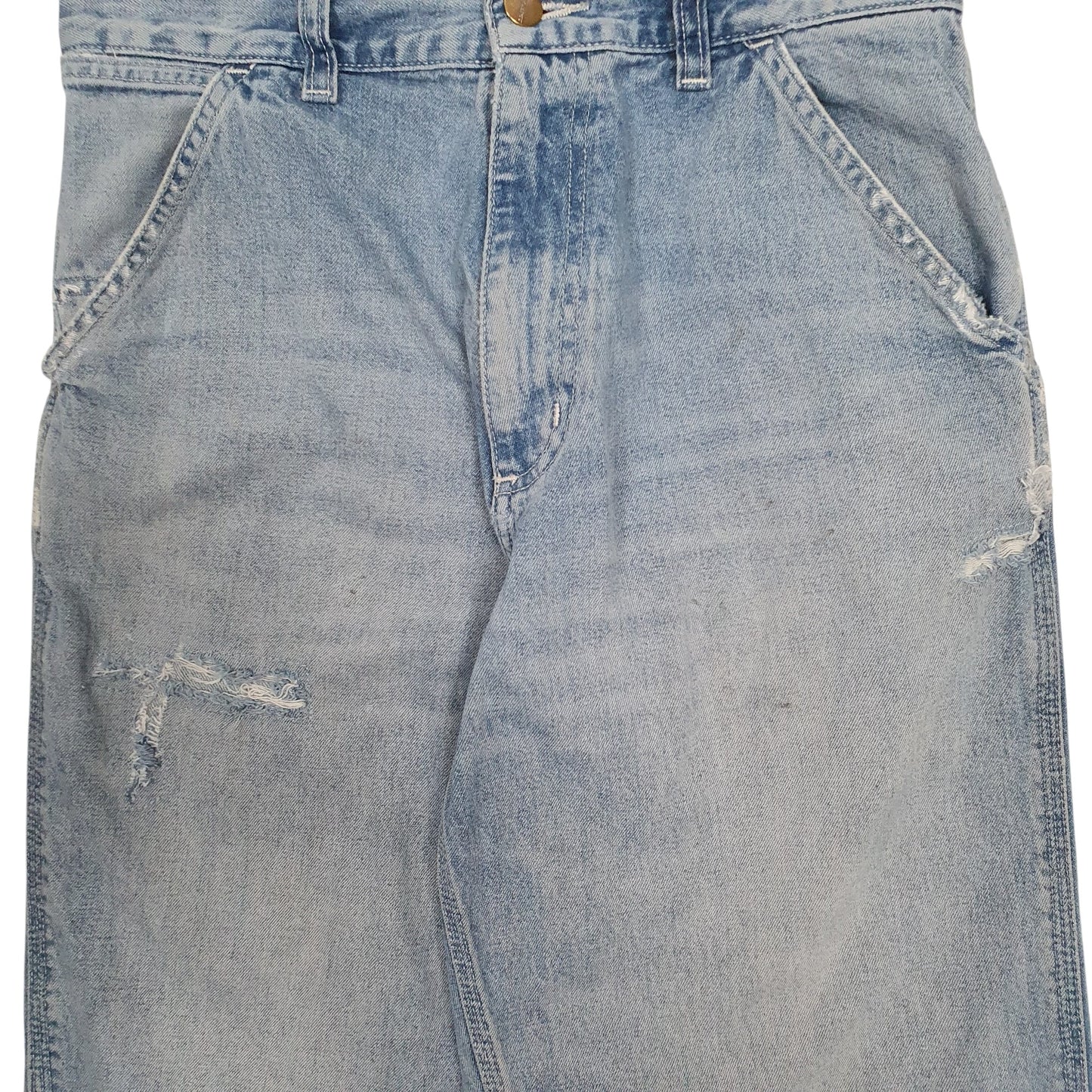 Mens Blue Carhartt   Jeans