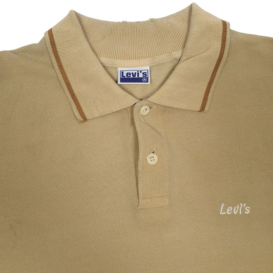 Mens Beige Levis   Polo Shirt