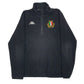 Mens Black Kappa Italia Quarter Zip Jumper