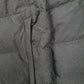 Mens Grey The North Face Nuptse Hooded  Coat