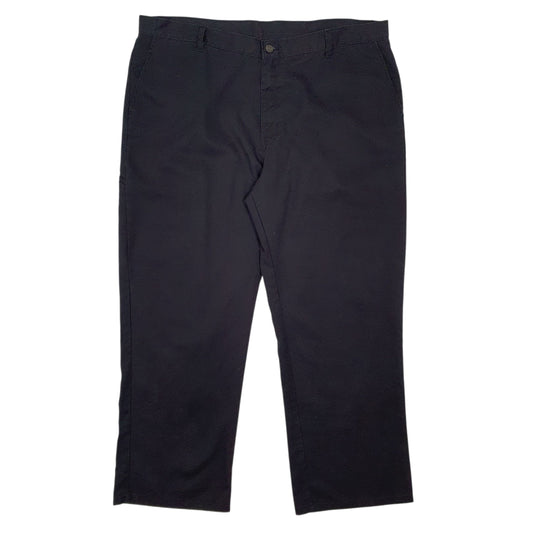 Mens Black Dickies Workwear Chino Trousers
