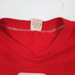 Mens Red Russell Athletic Vintage 1970s Made In USA College Sorority Crewneck Jumper