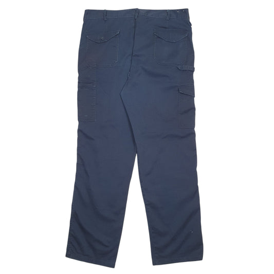 Mens Navy Dickies Workwear  Trousers