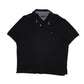 Mens Black Tommy Hilfiger  Short Sleeve Polo Shirt