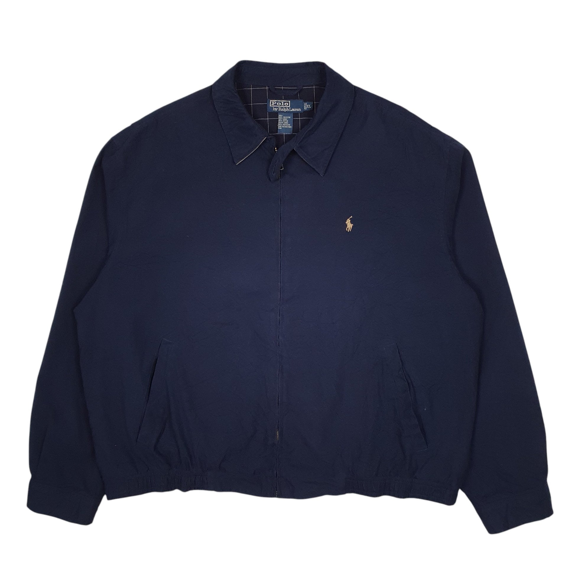 Mens Navy Polo Ralph Lauren Bomber  Coat