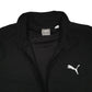 Mens Black Puma Track Top Full Zip Jumper