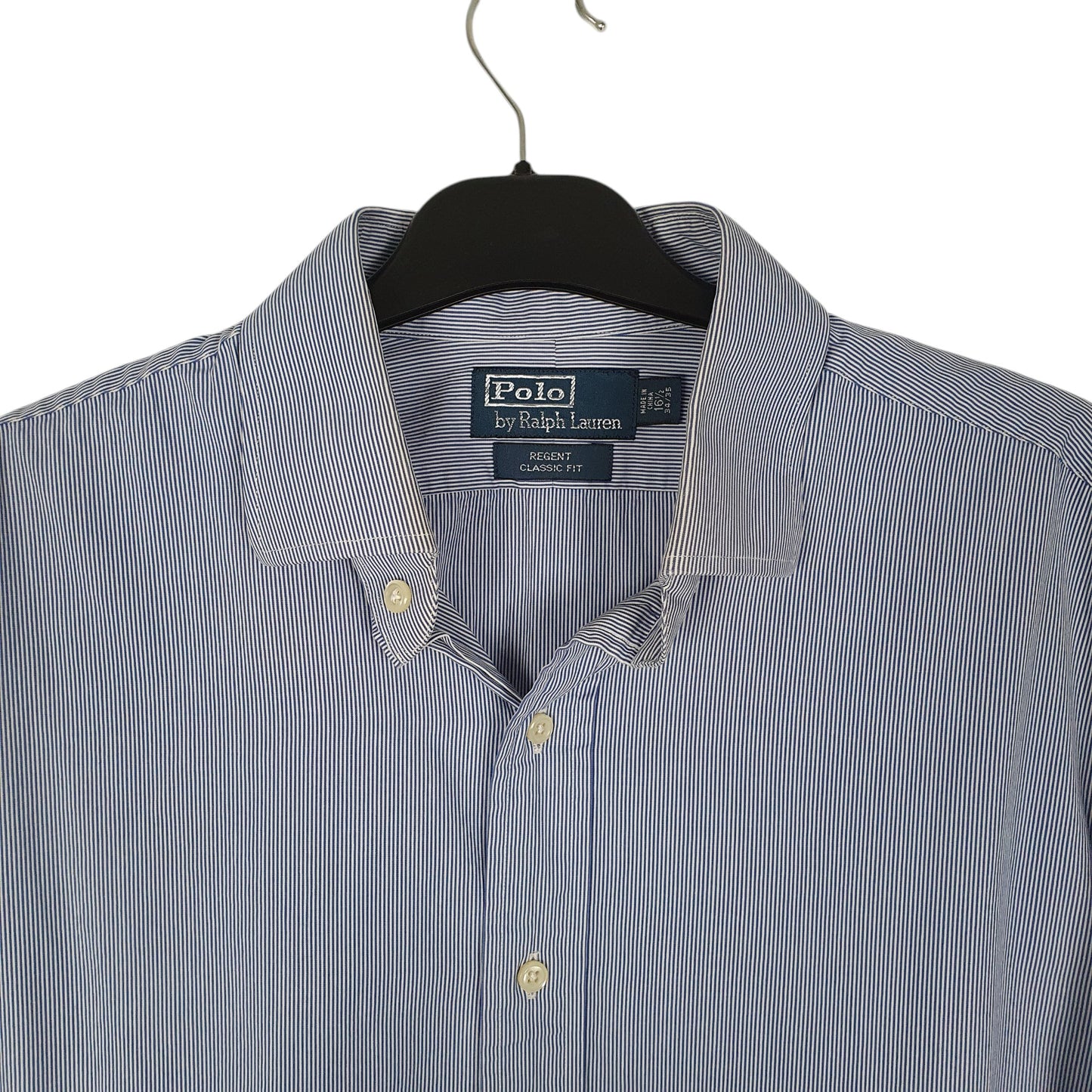 Mens Blue Ralph Lauren Regent  Shirt