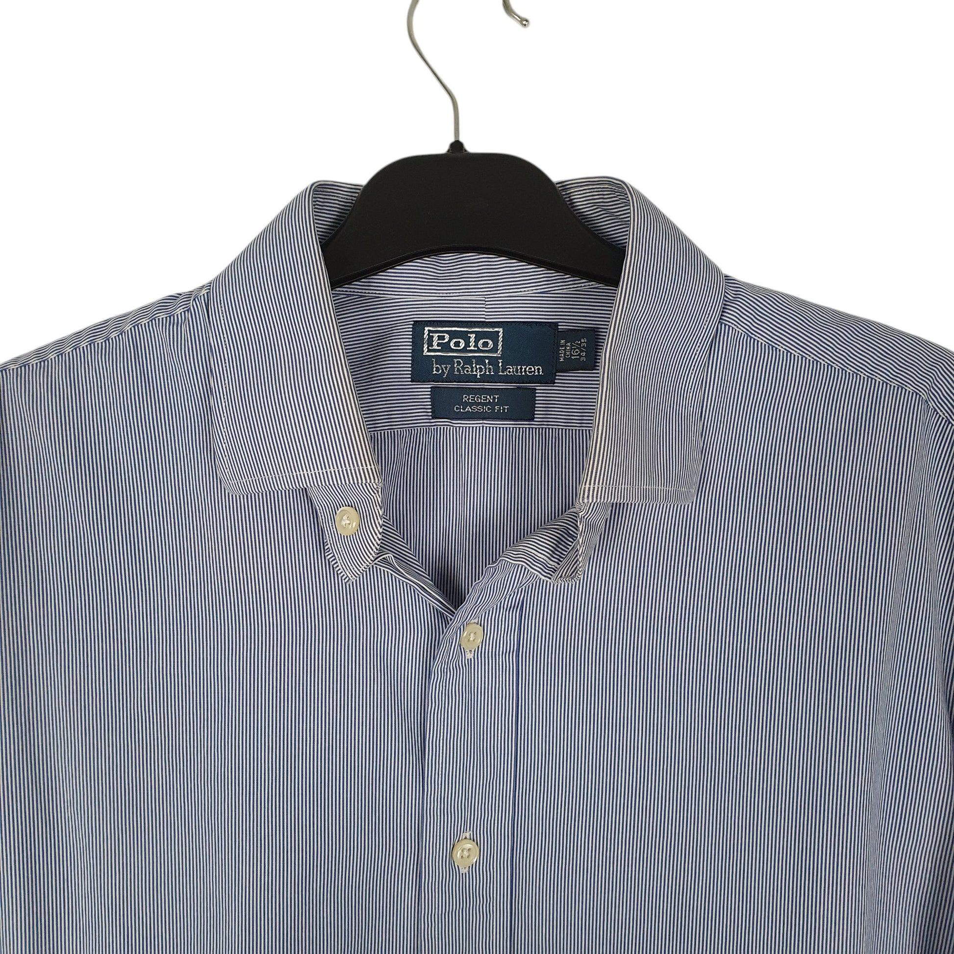 Mens Blue Ralph Lauren Regent  Shirt