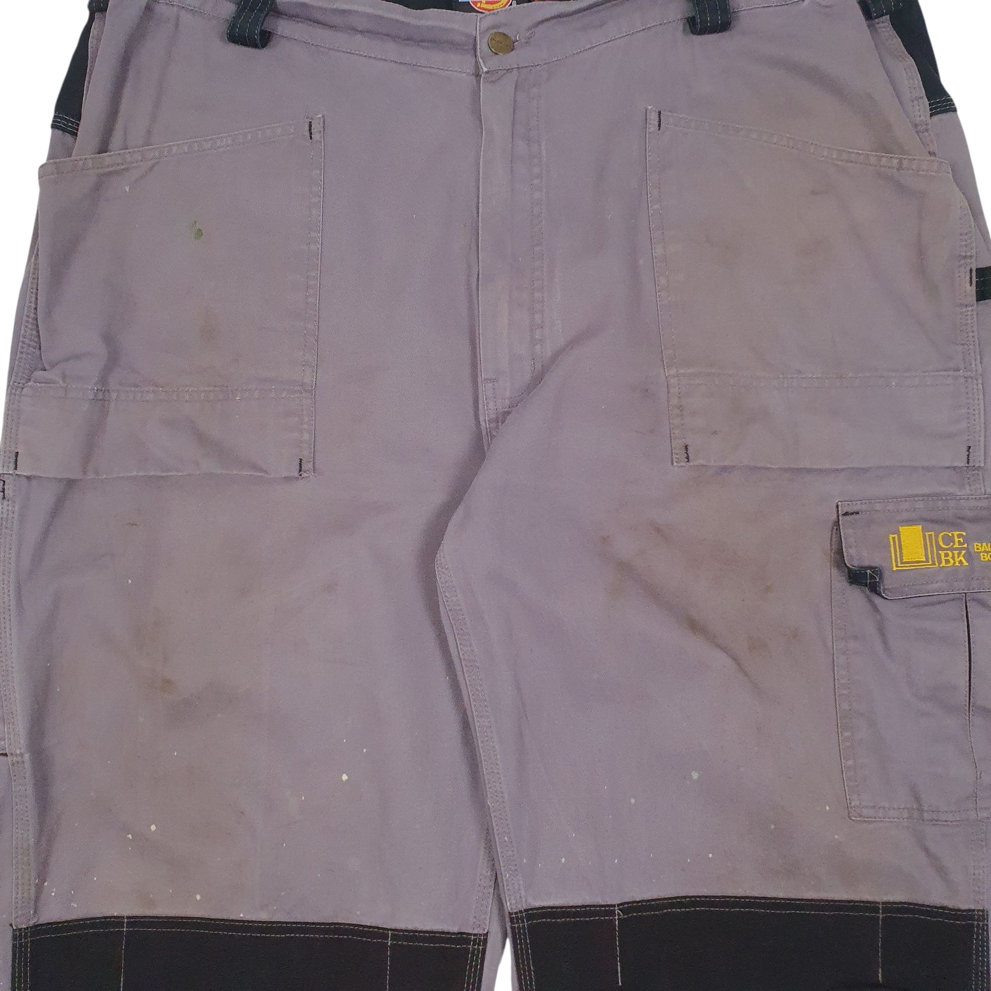 Mens Grey Dickies Workwear  Trousers