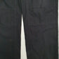 Mens Black Red Kap   Trousers