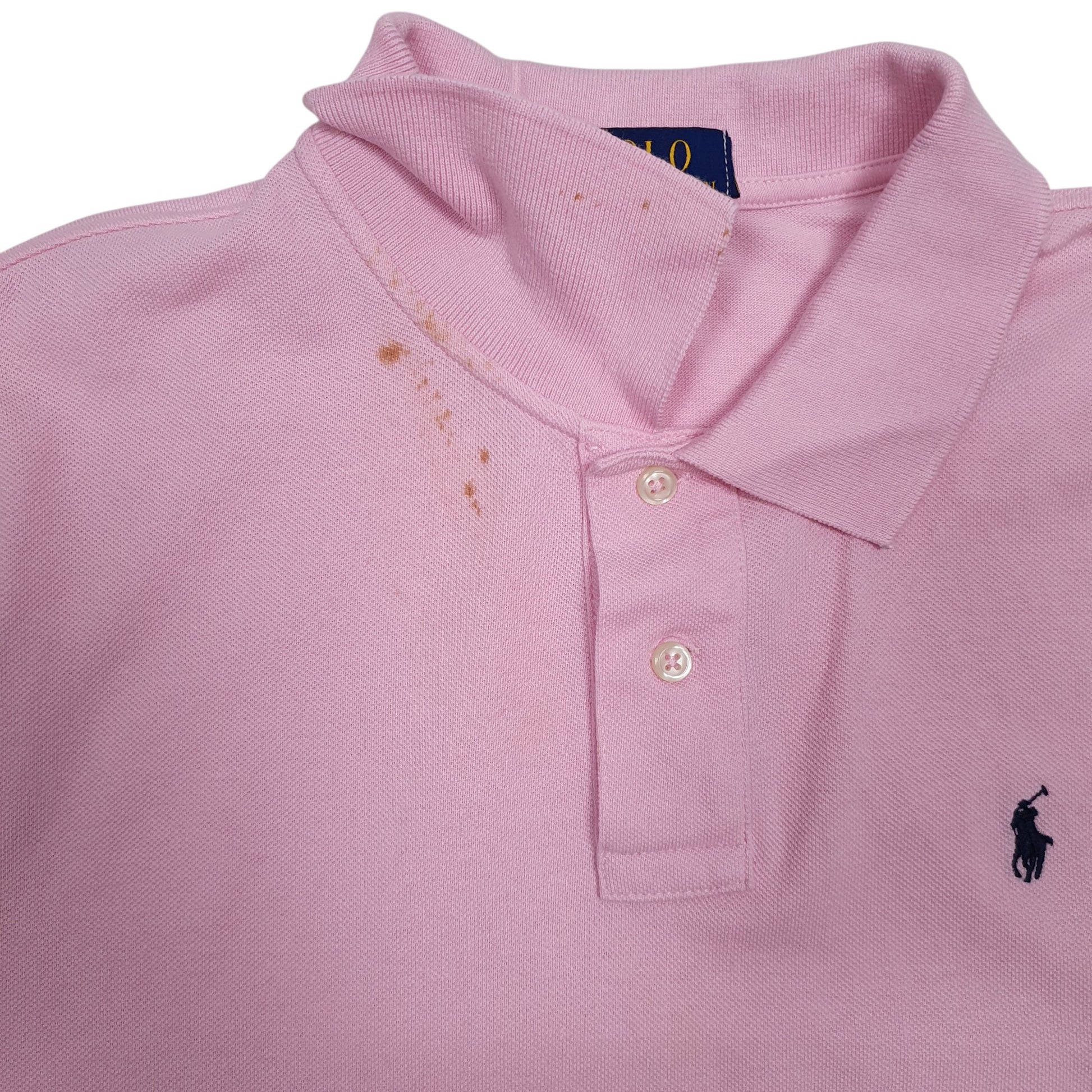 Mens Pink Polo Ralph Lauren   Polo Shirt