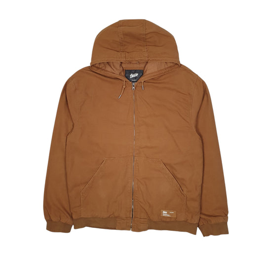 Mens Tan Pull & Bear Lightweight Active  Coat