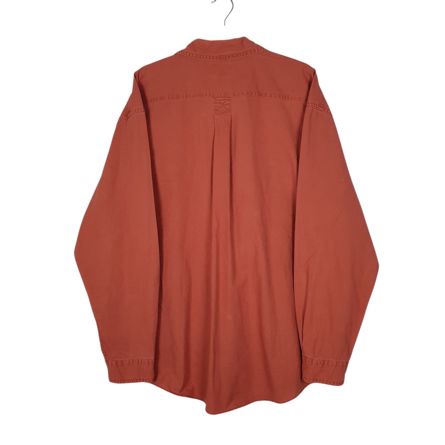 Mens Orange L.L.Bean   Shirt