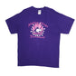 Mens Purple Gildan Basketball Short Sleeve T Shirt