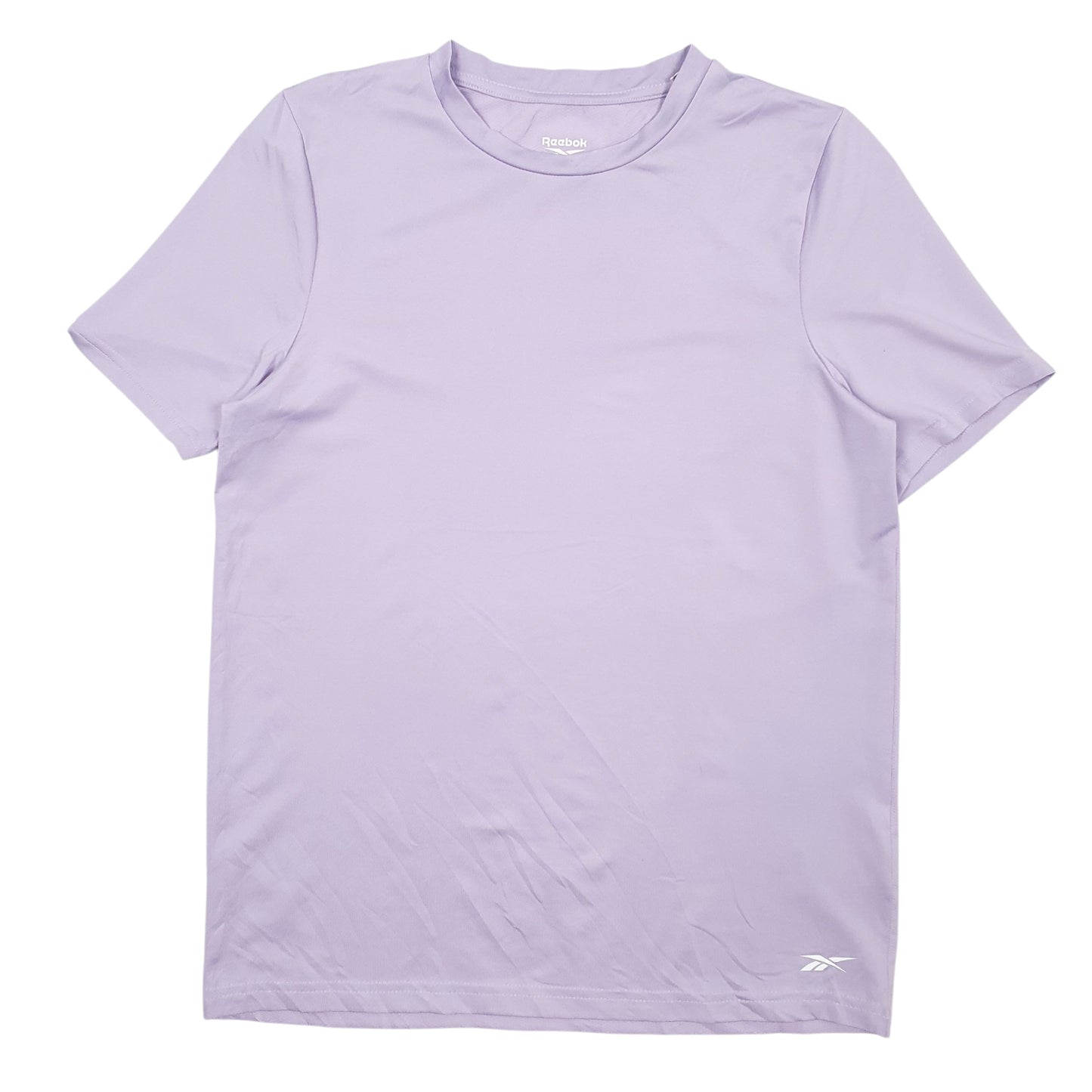 Womens Purple Reebok Active Wear Short Sleeve T Shirt