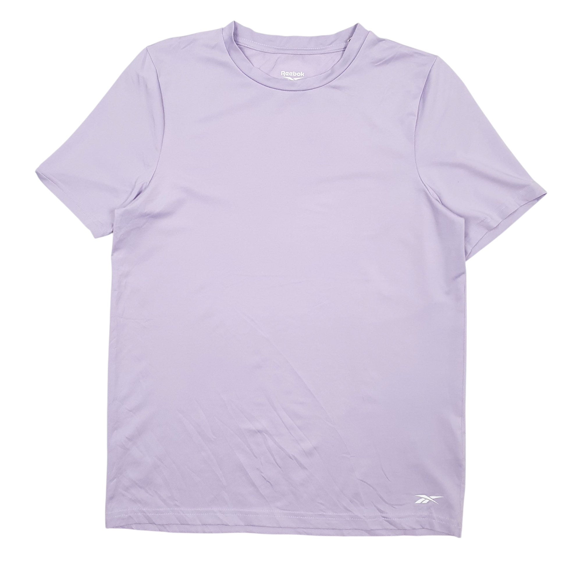 Womens Purple Reebok Active Wear Short Sleeve T Shirt