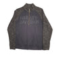Womens Black Harley Davidson Motorcycles Quarter Zip Jumper