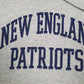 Mens Grey NFL New England Patriots Hoodie Jumper