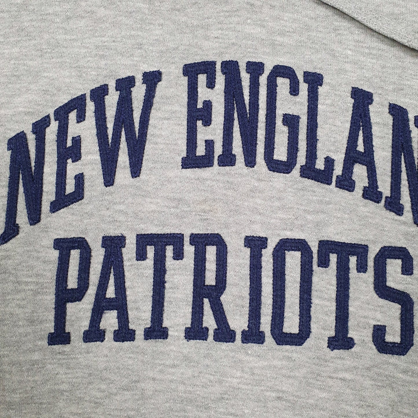 Mens Grey NFL New England Patriots Hoodie Jumper
