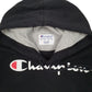 Mens Black Champion  Hoodie Jumper
